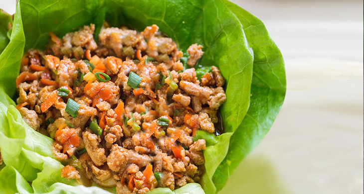 Thai Soyabean In Cabbage Cups Thai Soyabean recipe